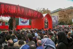 آیین استقبال از کاروان اهالی بهشت در دانشگاه‌های اصفهان و علوم پزشکی