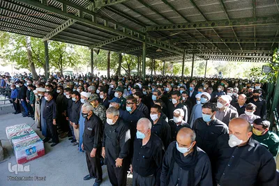 تشییع پیکر محمدجواد حسین‌دوست شهید مدافع امنیت