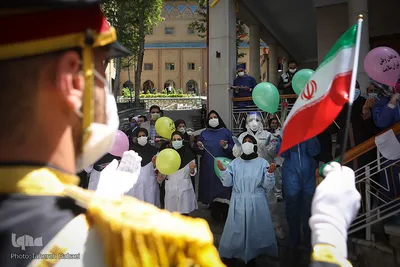 تجلیل از مدافعان سلامت و کادر درمانی بیمارستان مسیح دانشوری