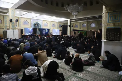 مراسم احیا در مسجد دانشگاه تبریز‎