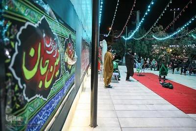 تعزیه خوانی در میدان جانباز مشهد