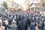 خروش مردم ساری در محکومیت گروه‌های اغتشاشگر و تروریست‌
