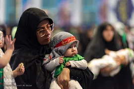 مراسم «شیرخوارگان عاشورایی» در کرج