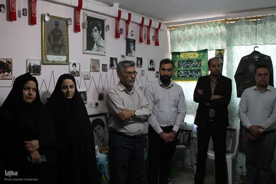 بازدید جهادگران خراسان جنوبی از موزه شهید رئوفی‌فرد