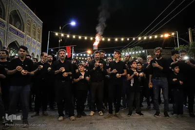 مراسم سنتی سنج زنی در آران و بیدگل