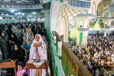 نماز عیدقربان در حرم حضرت عبدالعظیم حسنی(ع)