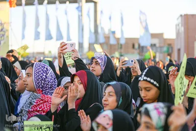 جشن روزه‌اولی‌ها در حرم حضرت زینب خواهر امام رضا (ع)