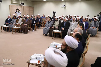دیدار مسئولان دفتر تبلیغات اسلامی حوزه علمیه قم با رهبر انقلاب