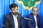 دیدار مدیر مرکز اسناد و کتابخانه‌ملی منطقه شرق کشور با حجت‌الاسلام عبادی