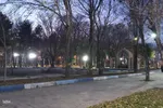 یک شب سرد پاییزی در پارک شیخ شهاب‌الدین اهری