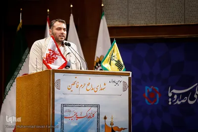سیدمحمود هاشمی، فرمانده فاتحین در سومین یادواره شهدای مدافع حرم فاتحین