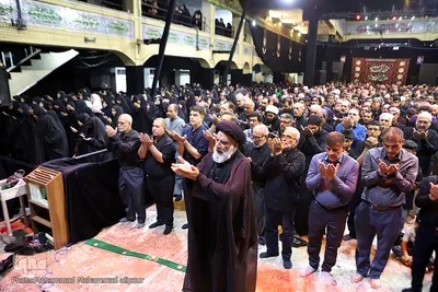 نماز جماعت ظهر عاشورا در اهواز عکاس محمد محمدعلی پور
