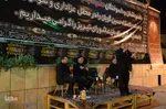 مراسم عزاداری شب هشتم ماه محرم میدان منصور تبریز