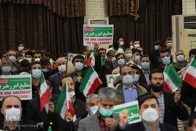 مراسم گرامیداشت حماسه ۹ دی در بوشهر