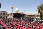 عزاداری ظهر عاشورا در حرم شاهچراغ(ع)