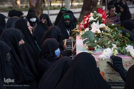 مراسم وداع با پیکر پاک شهدای ۸ سال دفاع مقدس در اصفهان‎‎
