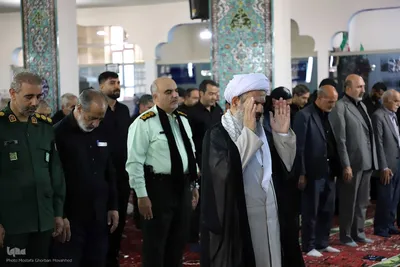 اقامه نماز ظهر عاشورا در اهر