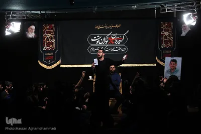 مراسم سوگواری دهه اول فاطمیه هیات الزهرا (س) دانشجویان دانشگاه صنعتی شریف