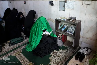 مراسم دعای عرفه در مسجد دانشگاه شریف