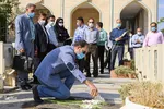 تجدید میثاق جهادگران جهاد دانشگاهی در اصفهان با شهدا