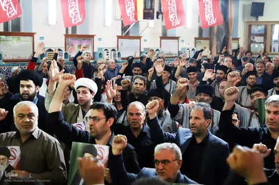 مراسم شام غریبان رهبر شهید انقلاب در اهر