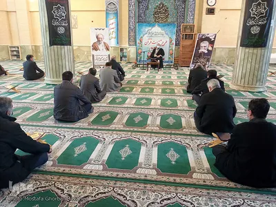 مراسم ختم قرآن به مناسبت ایام شهادت حضرت فاطمه(س) در اهر