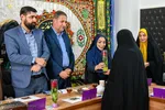 رونمایی از پرچم عفاف زینبی(س)‎