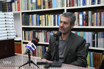 مراسم تولد غلامحسین ابراهیمی‌دینانی