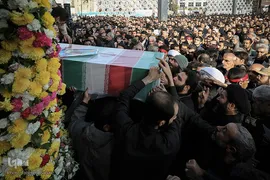 مراسم تشییع پیکر شهید محمد عبداللهی
