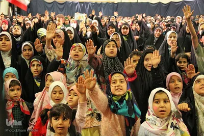 اجتماع عظیم دختران حاج قاسم‎‎ - زنجان