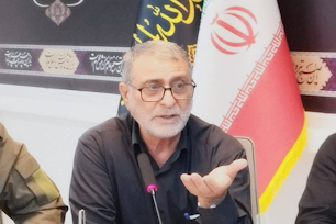 ارسالی/ قدردانی فرمانده سپاه امیرالمؤمنین(ع) ایلام از مدیریت اربعین