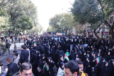 راهپیمایی روز ۱۳ آبان «روز ملی مبارزه با استکبار جهانی» در تبریز