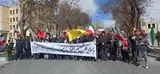 راهپیمایی محکومیت جنایات آمریکا و رژیم صهیونیستی در شهرکرد