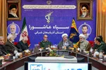 مراسم تجلیل از جمعی از پدران شهدای دفاع مقدس مدافع حرم