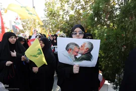 اجتماع مردمی زنان ایرانی در همدلی با بانوان لبنانی