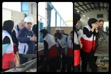 بازدید دانشجویان گلستانی از کارخانه‌ تولید بتن و محصولات فلزی