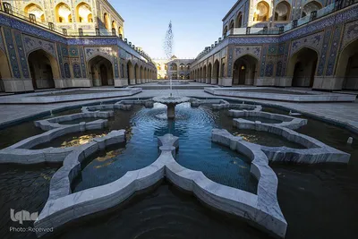 صحن حضرت فاطمه زهرا حرم امام علی (ع)