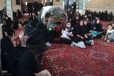 مراسم شیرخوارگان حسینی در اهر