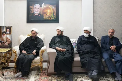 دیدارجمعی از مسئولین استانی با خانواده سردار شهید حاج عبدالله اسکندری‎‎
