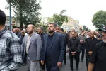 تشییع پیکر شهید سردار علیرضا لطفی در ارومیه‎
