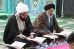 کرسی تلاوت قرآن به مناسبت دهه فجر در شهر سامن
