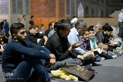 مراسم احیا شب نوزدهم ماه مبارک رمضان در مسجد امام اصفهان