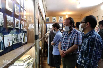 مراسم رونمایی از یادمان مجاهدت های علمی و عملی مرحوم آیت الله حدائق «شیخ العلما»