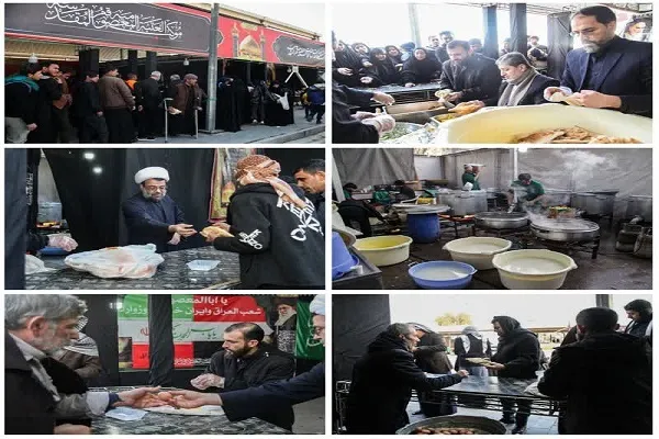 موکب حرم حضرت معصومه(س) در کاظمین برپا شد