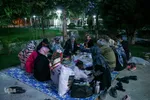 سفره های ساده افطار ـ پارک حجاب مشهد
