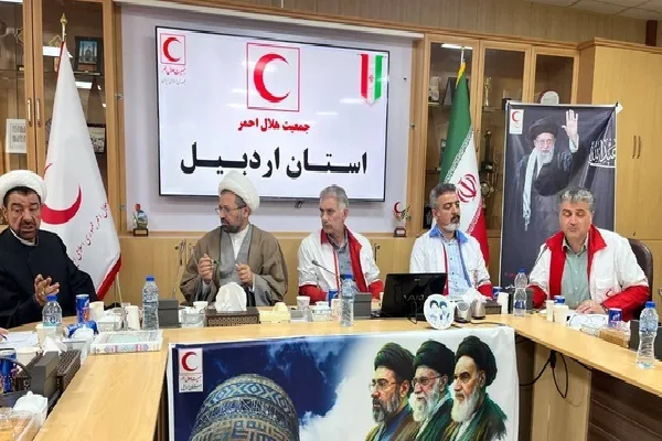 مشارکت ۱۸ تیم هلال احمر اردبیل در امدادرسانی جنگ رمضان
