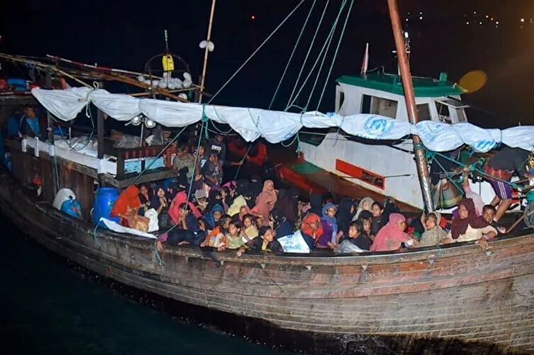 Endonezya’ya 500 Arakanlı mülteci giriş yaptı