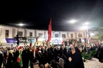یکصد و سومین شب وفاداری مردم  در  حماسه میدان شهدای شهرستان بابلسر‌