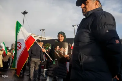 تحویل سال نو در میدان انقلاب تهران