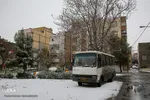 بارش اولین برف پاییزی در مشهد
